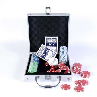 Набор для игры в покер в алюминиевом кейсе (CG11100)